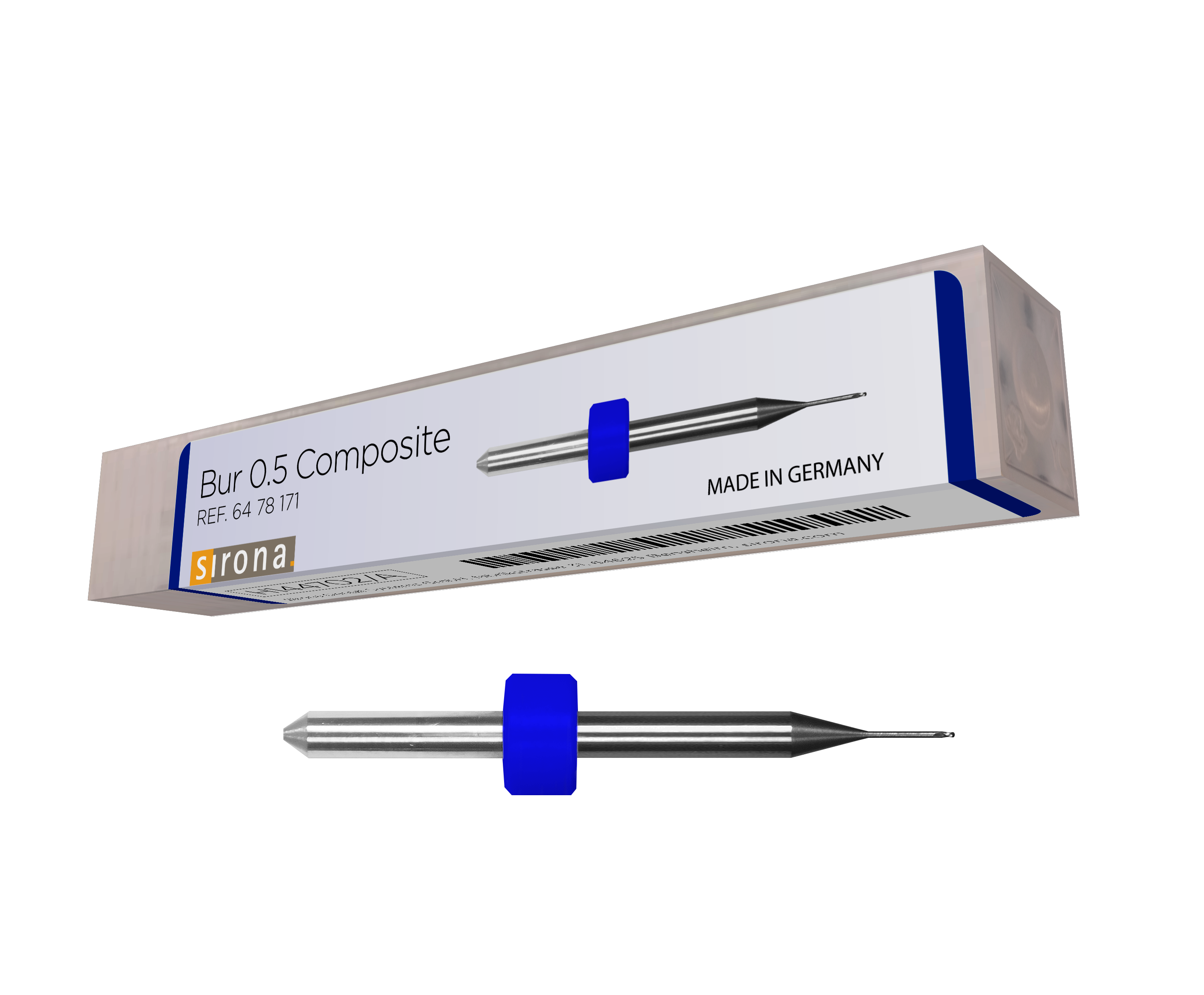 Brocas Bur 0.5 - Blue
