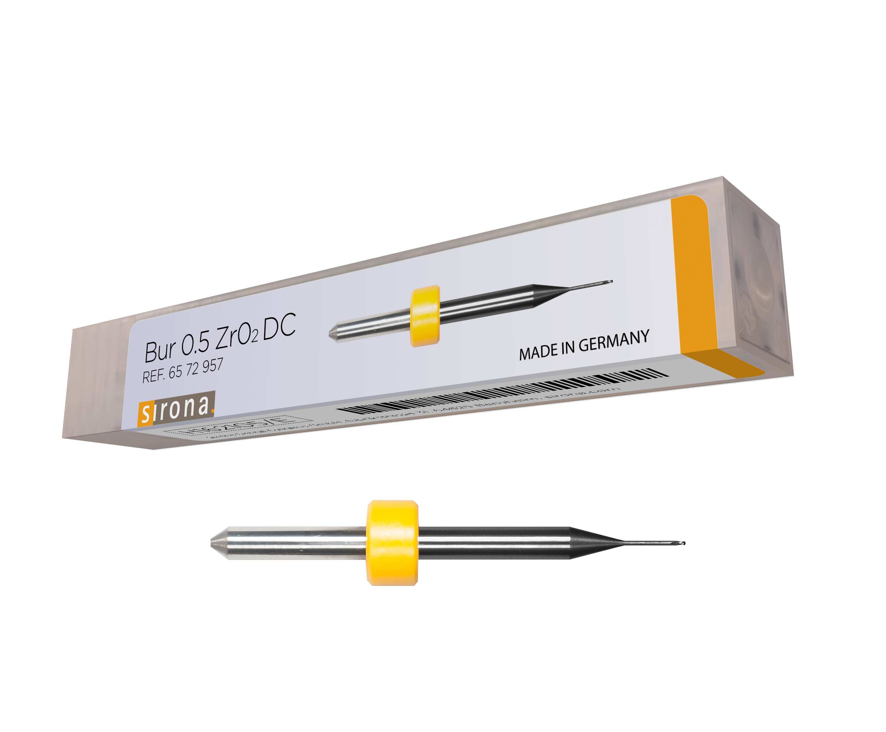 Brocas Bur 0.5 ZrO2- Diamante 