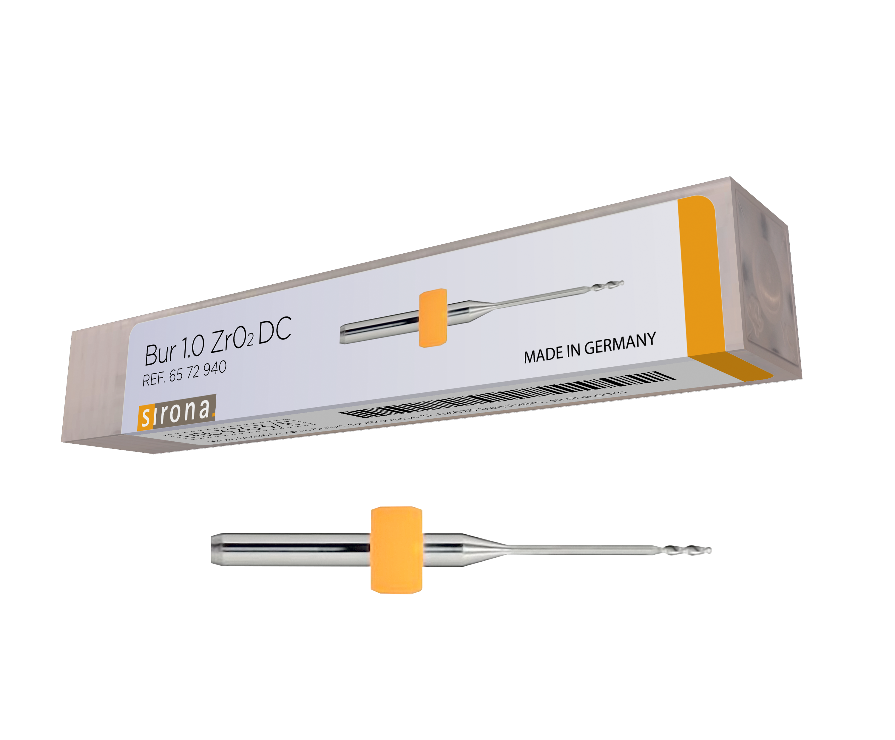 Brocas Bur 1.0 ZrO2- Diamante 